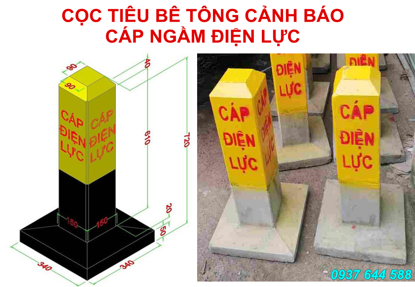 2024-09-11_cọc tiêu bê tông cảnh báo cáp ngầm điện lực