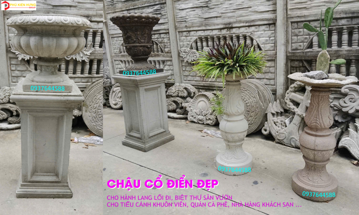CHẬU CỔ ĐIỂN ĐẸP PKH2026