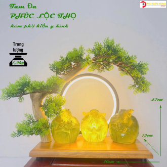 Bộ Tượng Tam Đa Phúc Lộc Thọ Biểu Tượng May Mắn, Tài Lộc & Trường Thọ